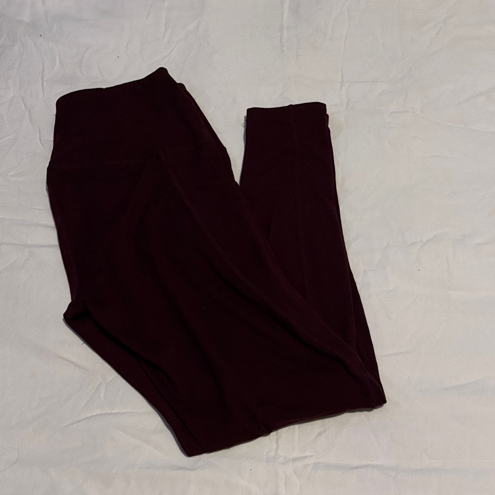 Dark Red Leggings